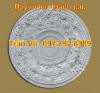 Dạy nghề in lên thạch cao
